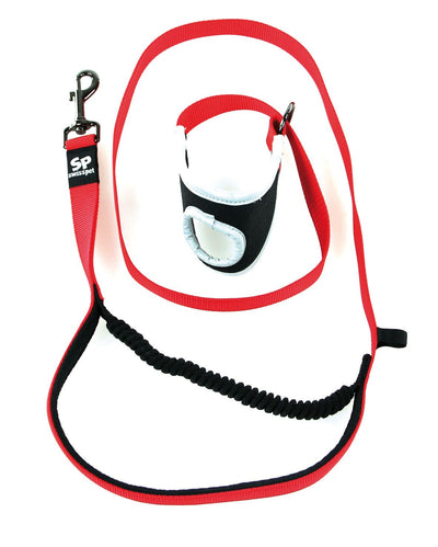 swisspet Handjoggingleine 25mm/150cm rot