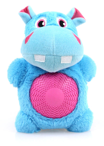 swisspet Plüsch-Hippo Rondo H=20cm blau