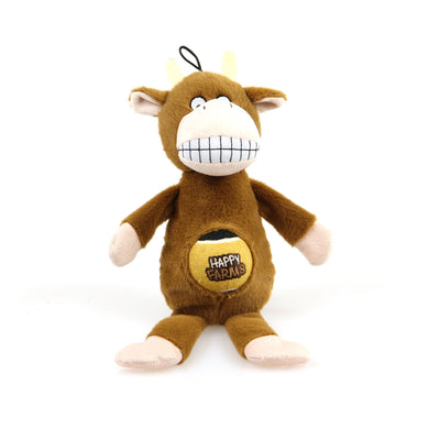swisspet Happy Farms Kuh H=37cm braun