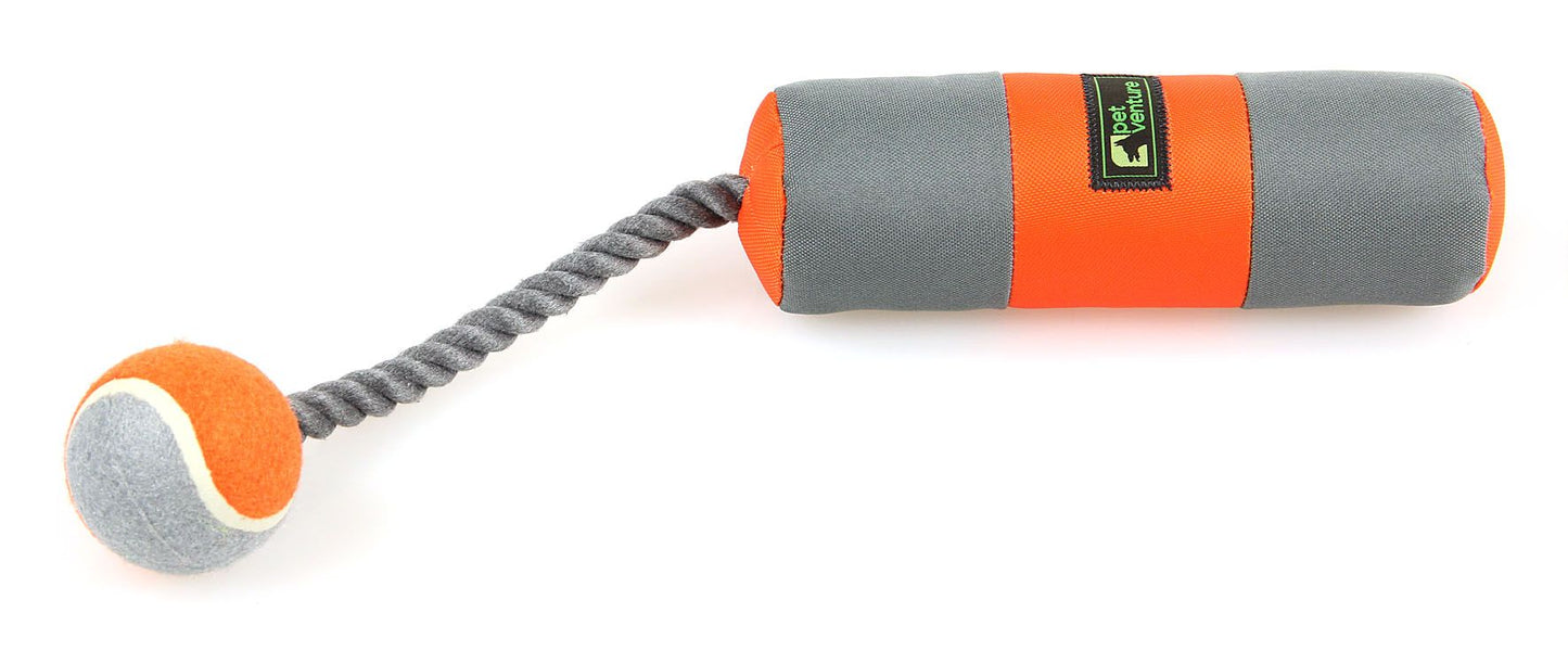 Hundesp.Stick mit Tennisball D=6/L=18cm