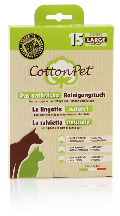 CottonPet Reinigungstuch POCKET, 48 Stk.