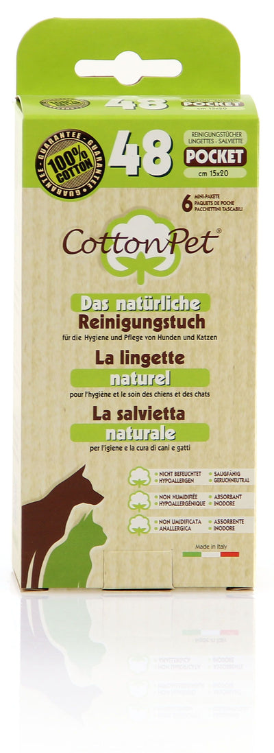 CottonPet Reinigungstuch LARGE, 15 Stk.
