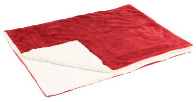 swisspet Heimtierdecke Rouge rot/weiss