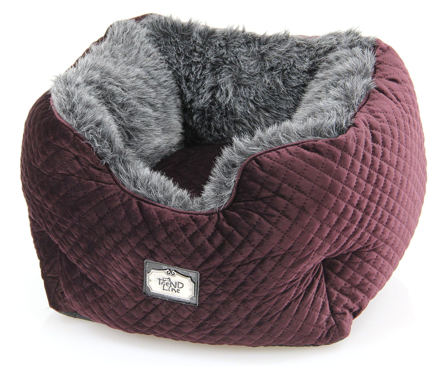 TrendLine K&H-Bett Luton eckig bordeaux