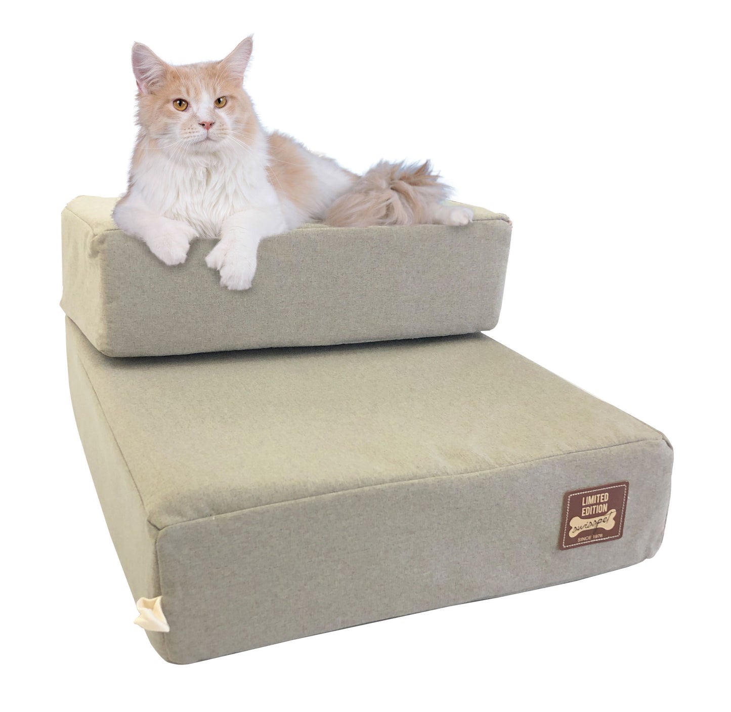 swisspet 2-in-1 Hundetreppe/Liege beige
