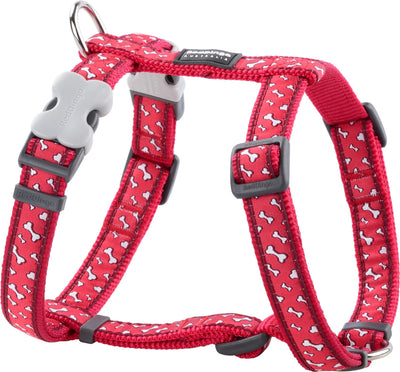 RedDingo Harness Flying Bones Red