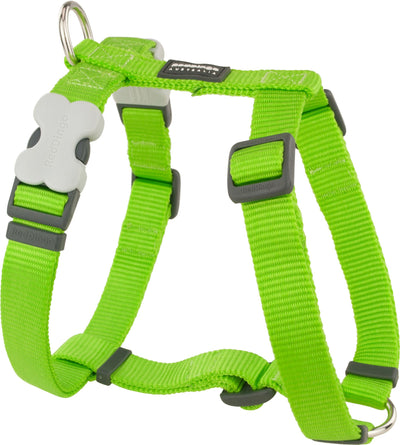 RedDingo Harness Plain Lime Green