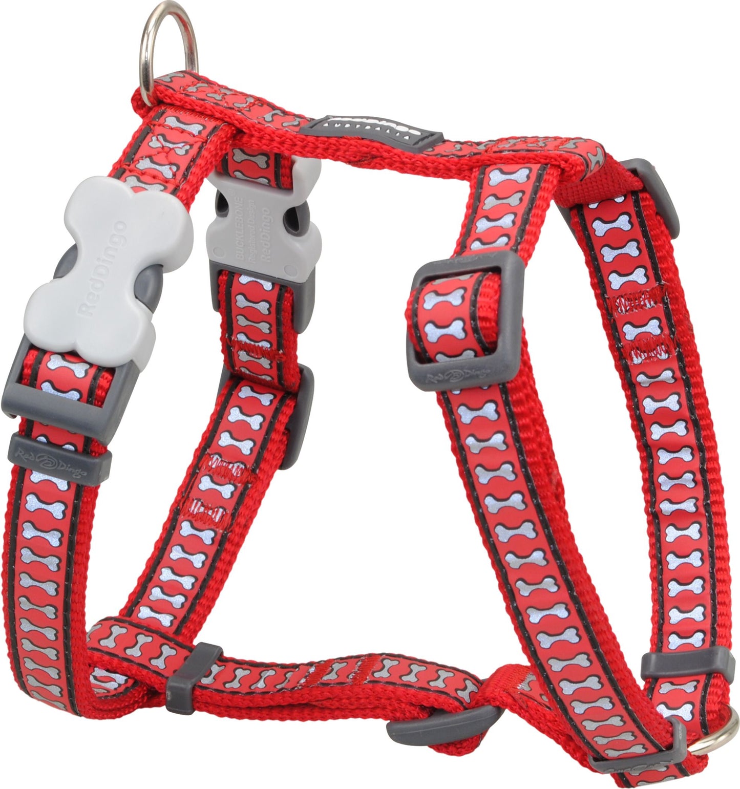 RedDingo Harness Reflective Bones