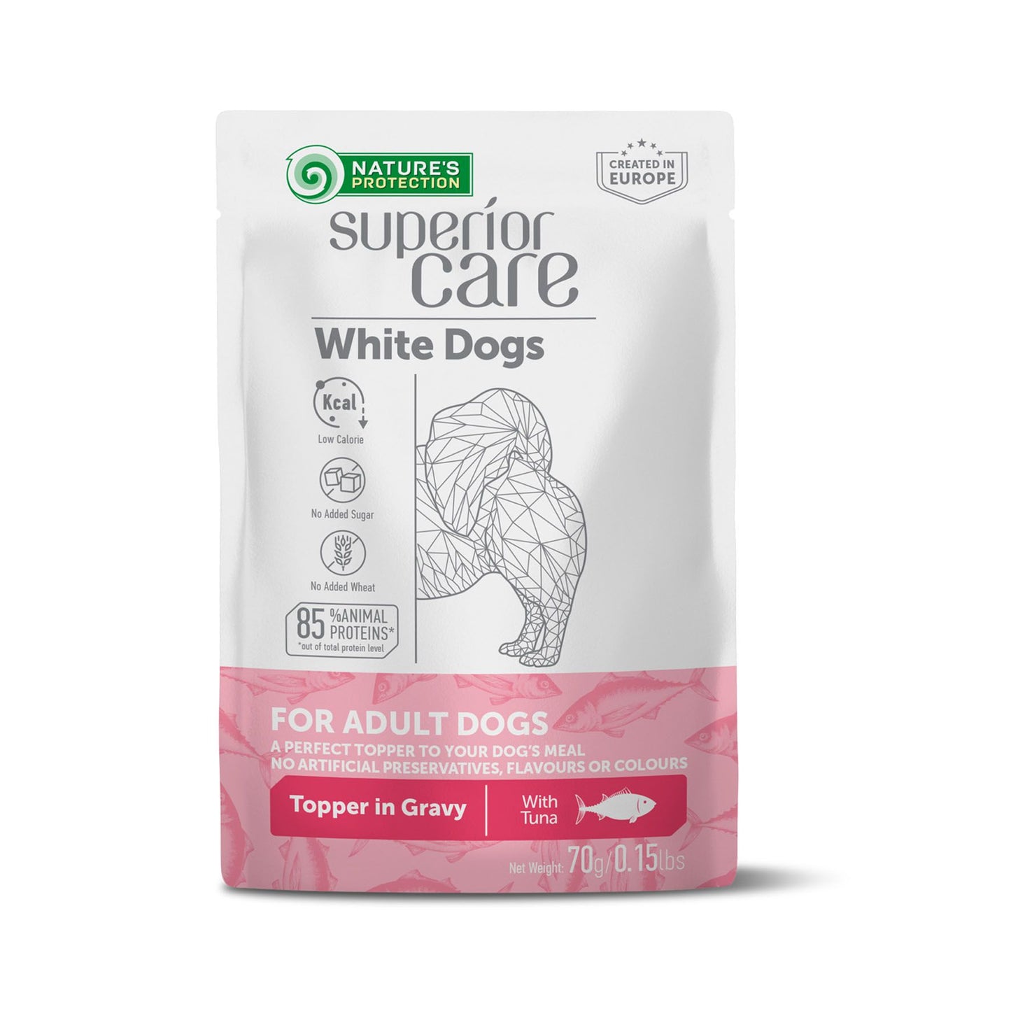 Sup Care Dog White Adult Thunfisch