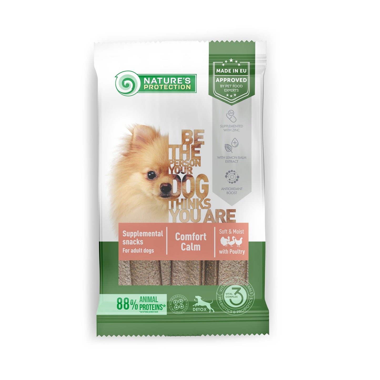 Nat Pro Dog Snack Com-Calm Geflügel