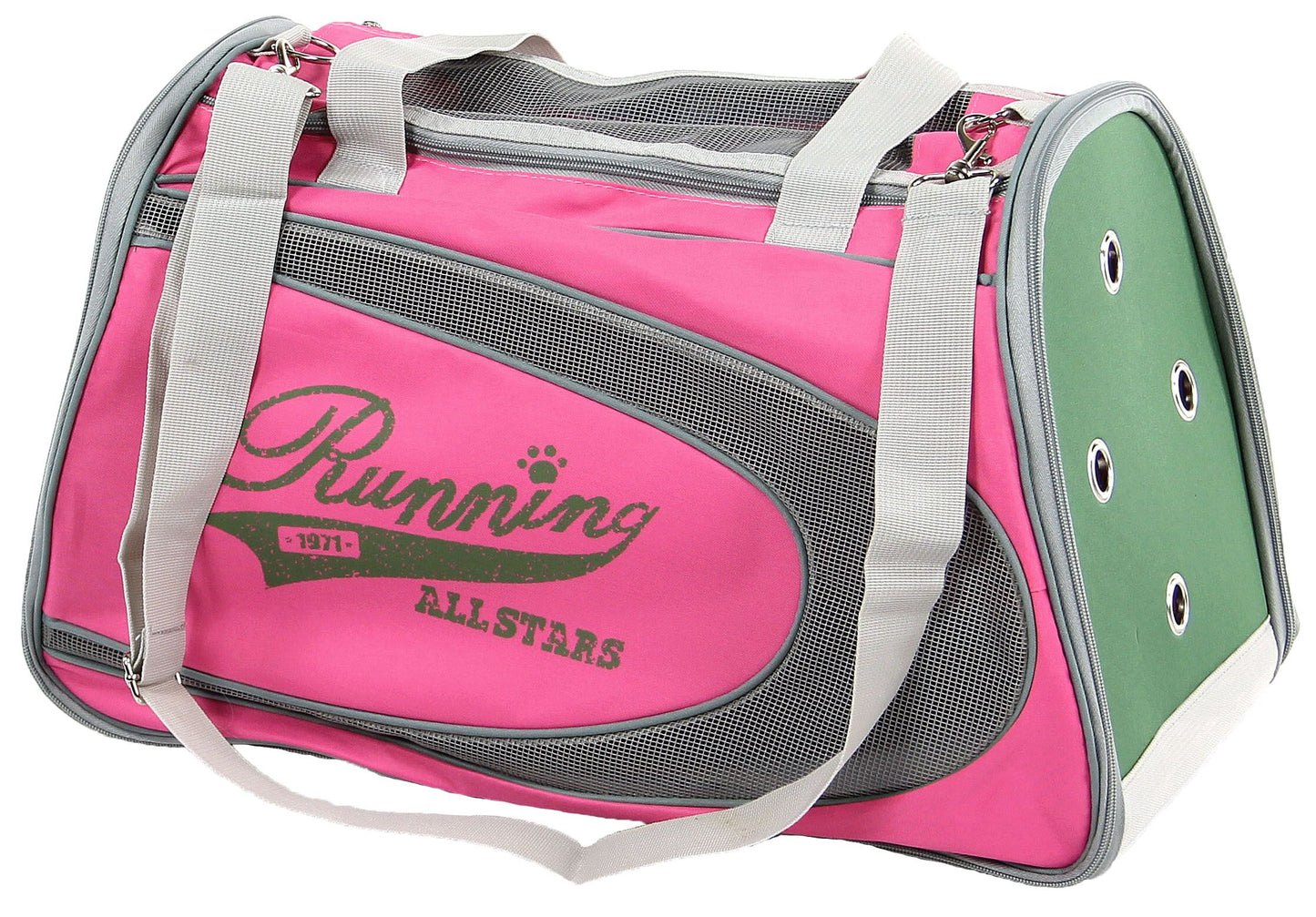 Hund- & Katzen-Tragtasche Allstars pink