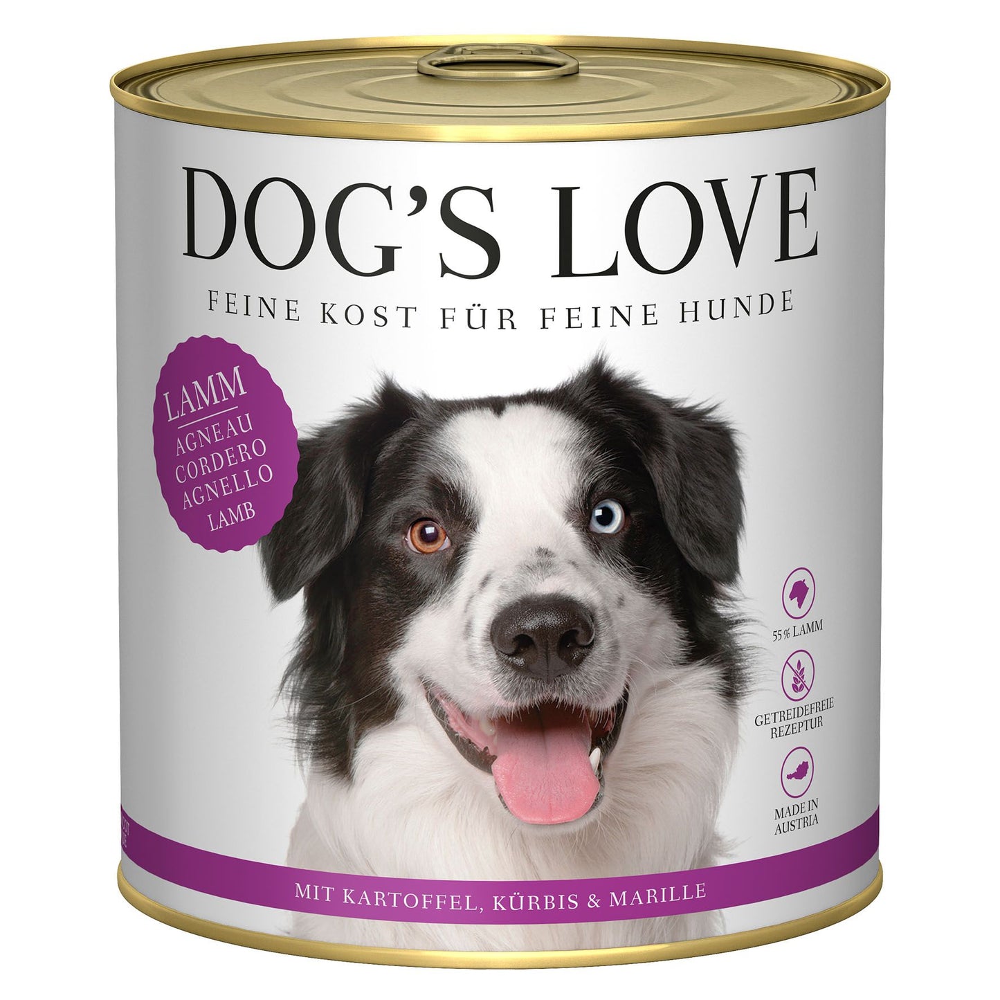 DOG'S LOVE Lamm Kart & Kürbis & Aprikos