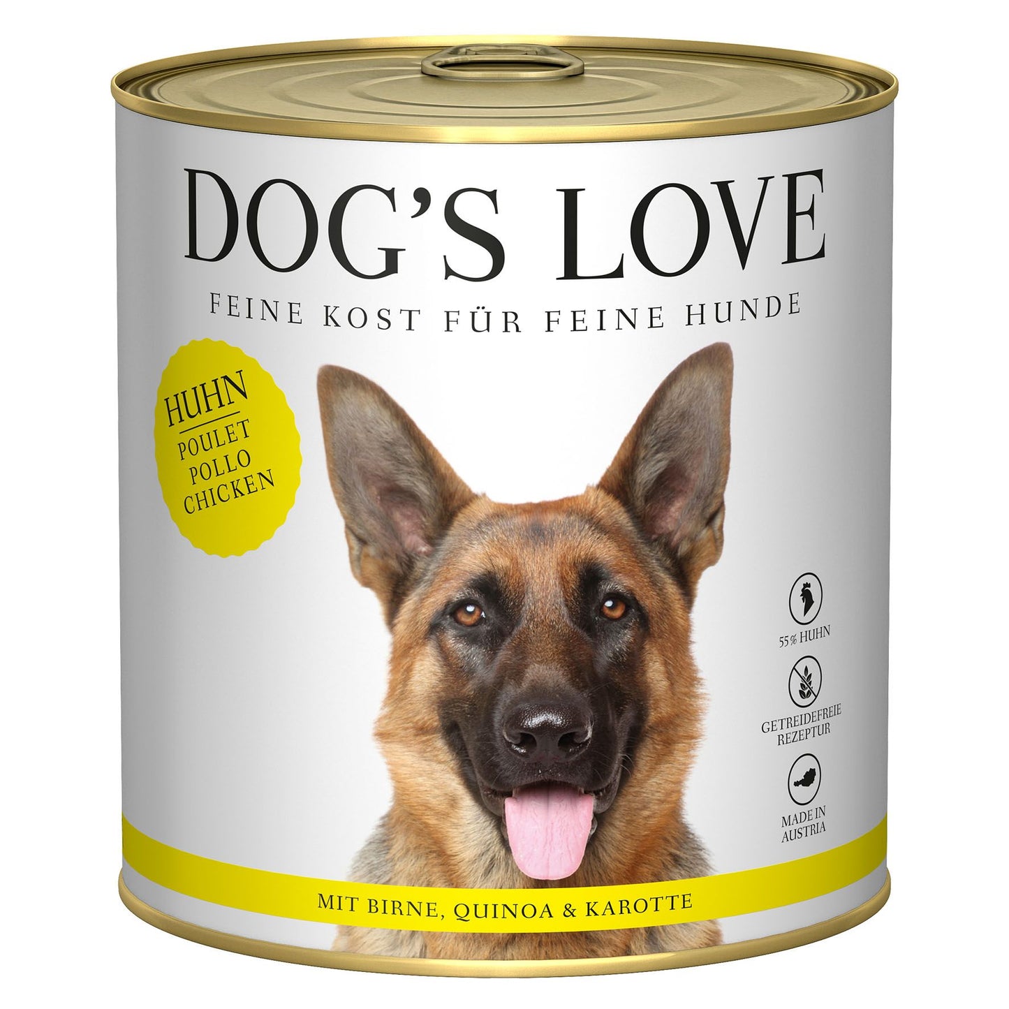 DOG'S LOVE Huhn Birne & Quinoa & Karot