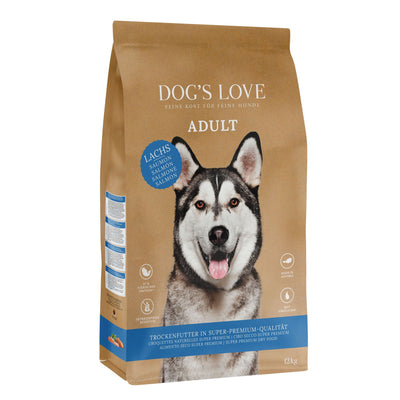 DOG'S LOVE Lachs & Forel Süßkart & Spar