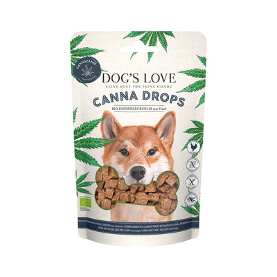 DOG'S LOVE Canna BIO Drops Geflügel
