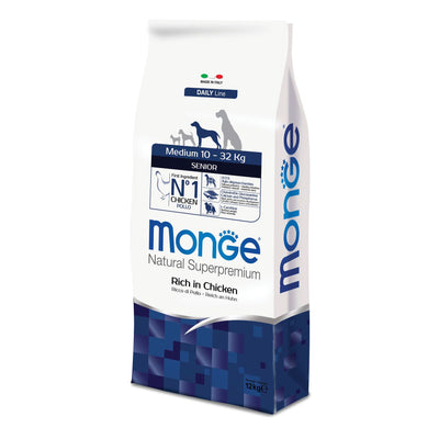 Monge Dog Senior Medium Chicken
