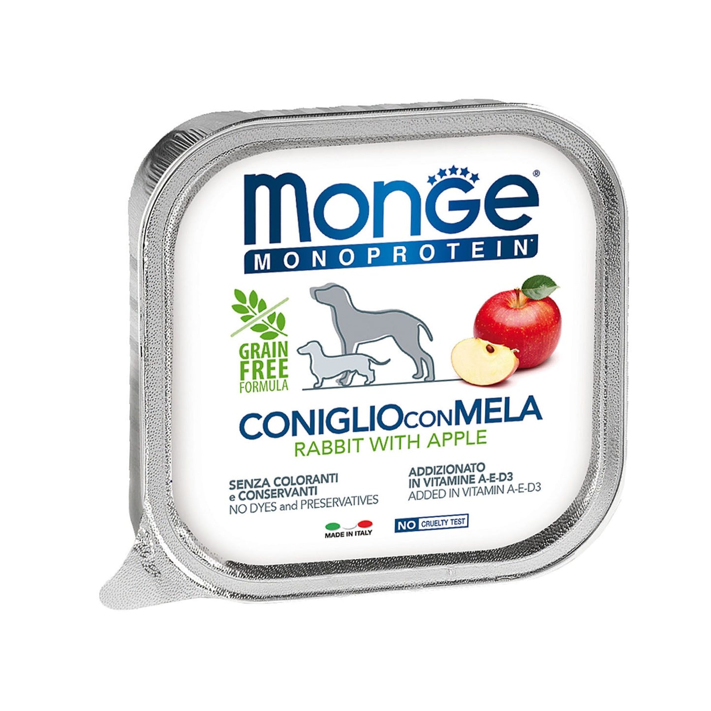 Monge Dog Monoprotein Rabbit & Apple