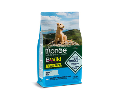 Monge BWild GF Mini Adult Anchovy