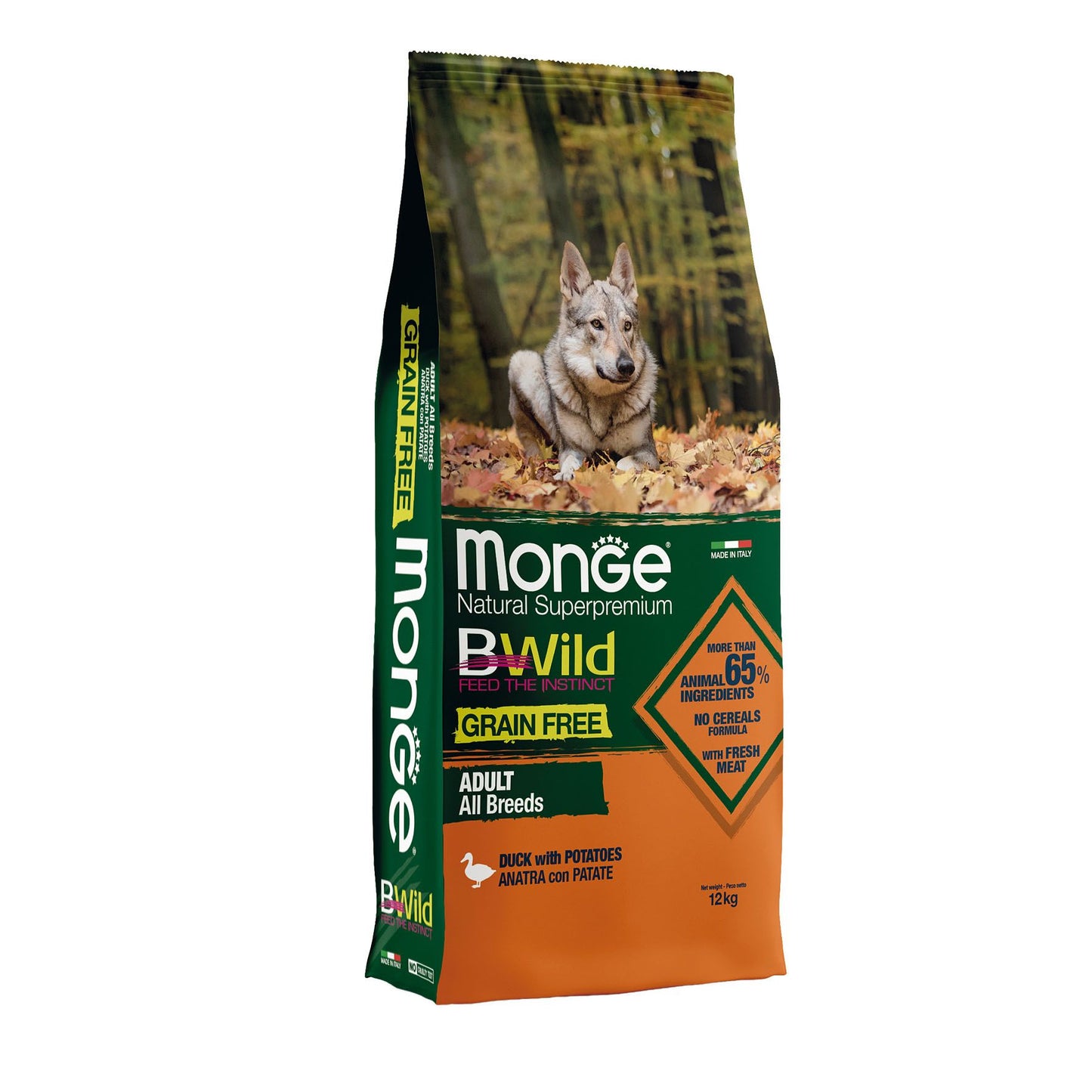 Monge BWild GF Adult Duck