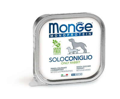 Monge Dog Monoprotein Pâté Rabbit