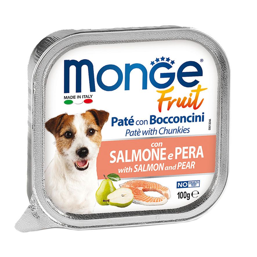 Monge Dog Fruit Salmon & Pear