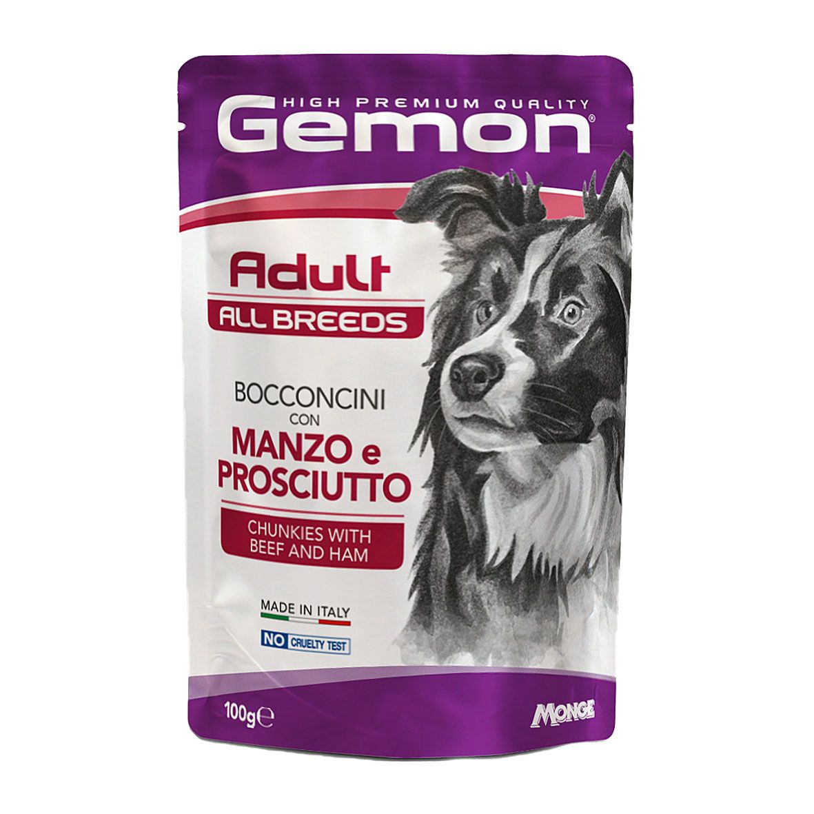 Gemon Dog Adult Beef & Ham