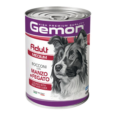 Gemon Dog Adult Medium Beef & Liver