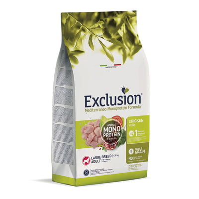 Exclusion Dog Adult Large Chicken