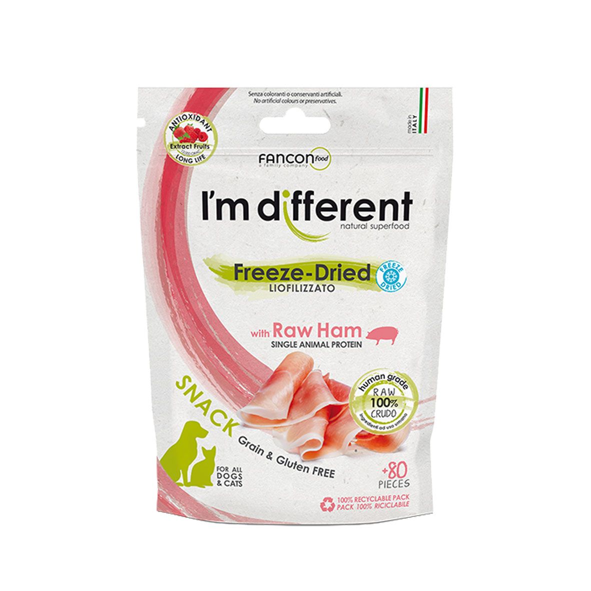 IM DIFFERENT Snack Tre. Rohschincken