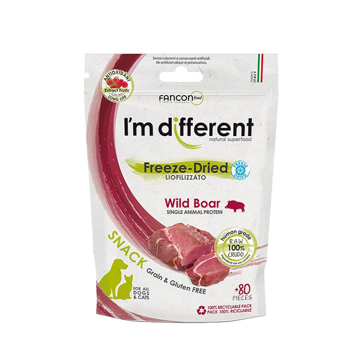IM DIFFERENT Snack Trea. Wildschwein
