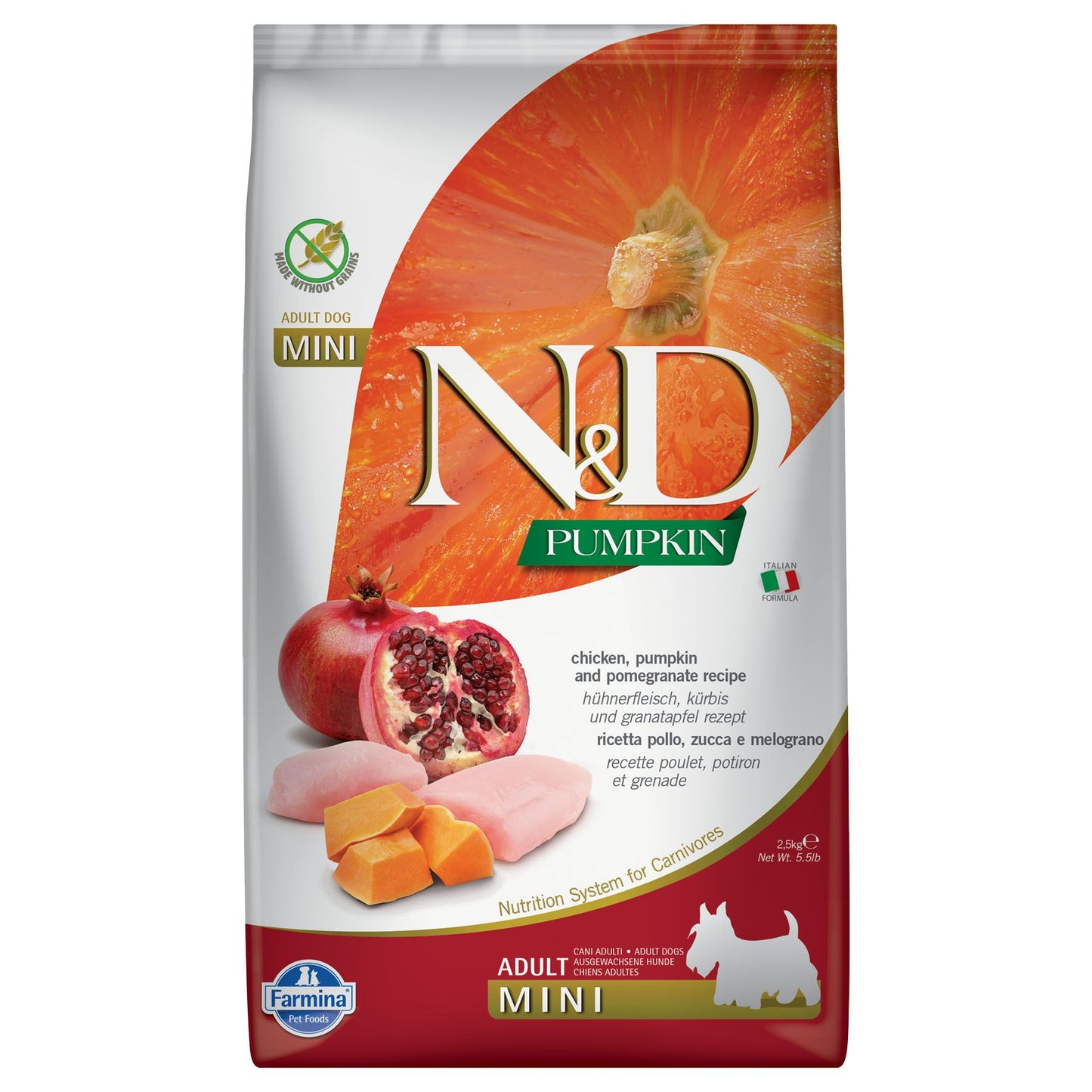 Farmina Dog Adult Mini Huhn & Kürbis