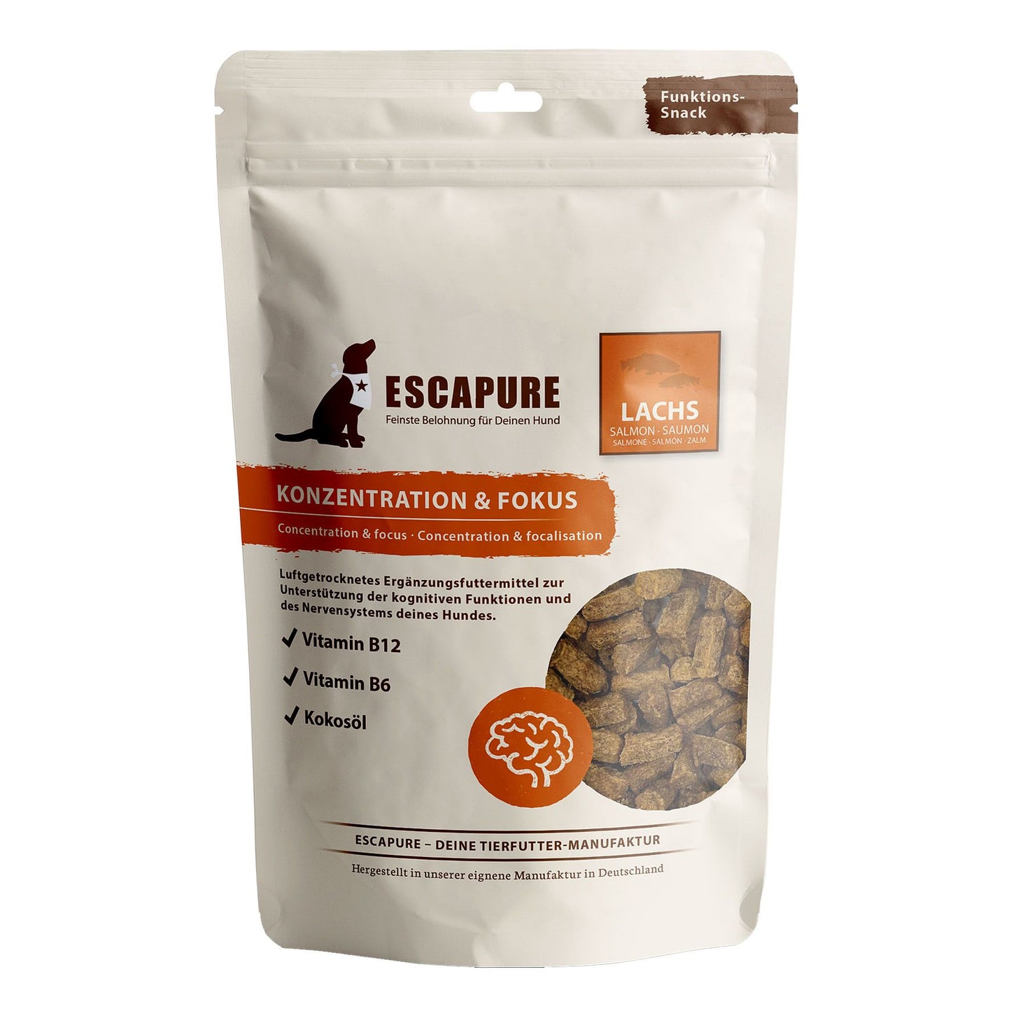 Escapure Konzetration & Fokus Lachs