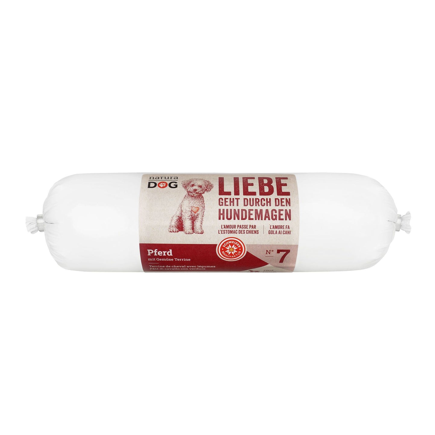 naturaDog Pferd mit Gemüse Terrine