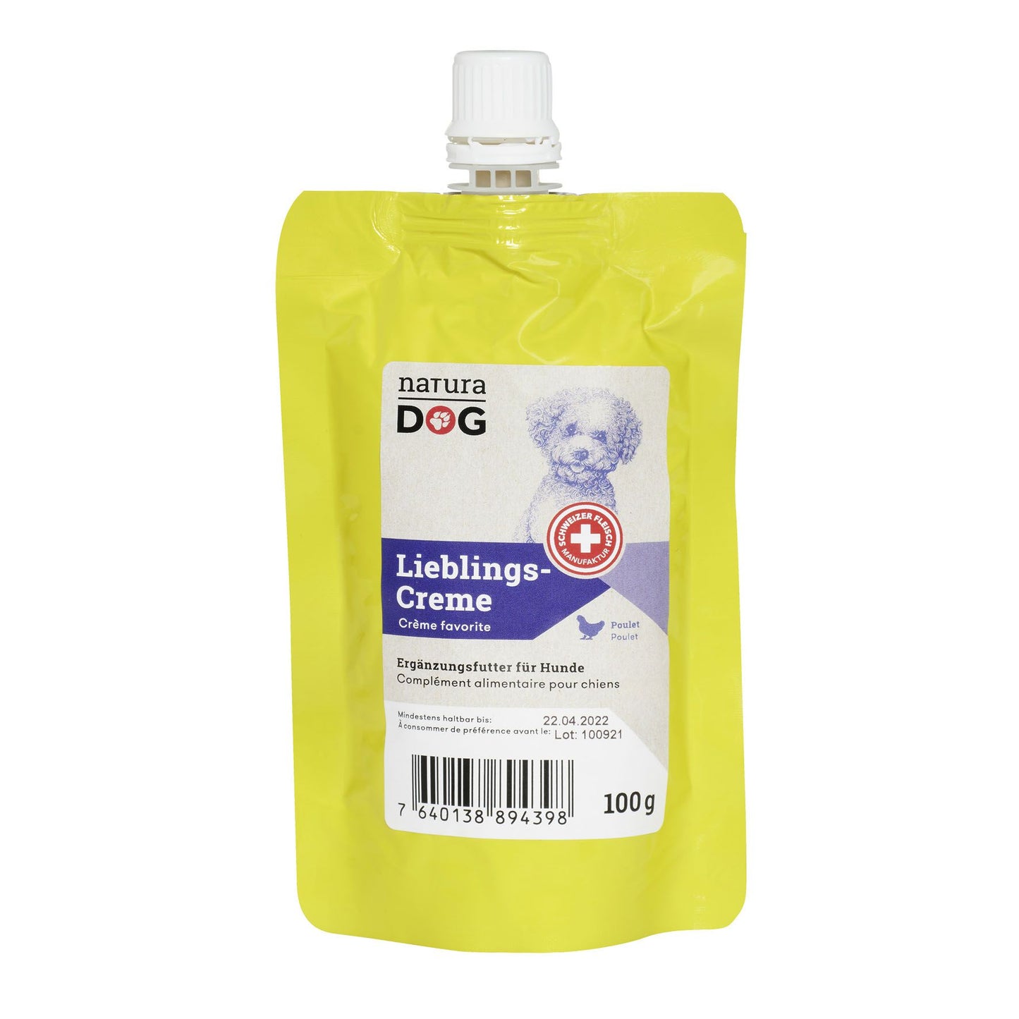 naturaDog Lieblingscreme Huhn