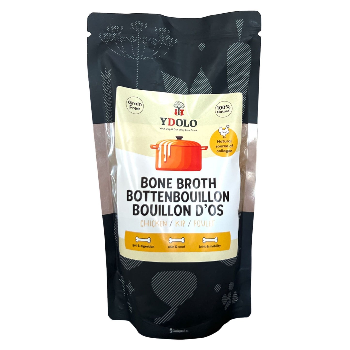 YDOLO Bone Broth BIO Chicken
