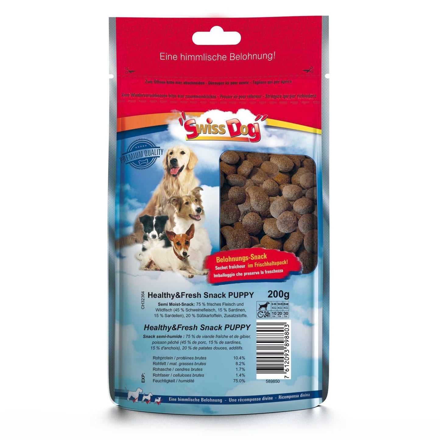 SwissDog Healthy & Fresh Snack PUPPY