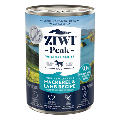 Ziwi Peak Canned mackerel & lamb