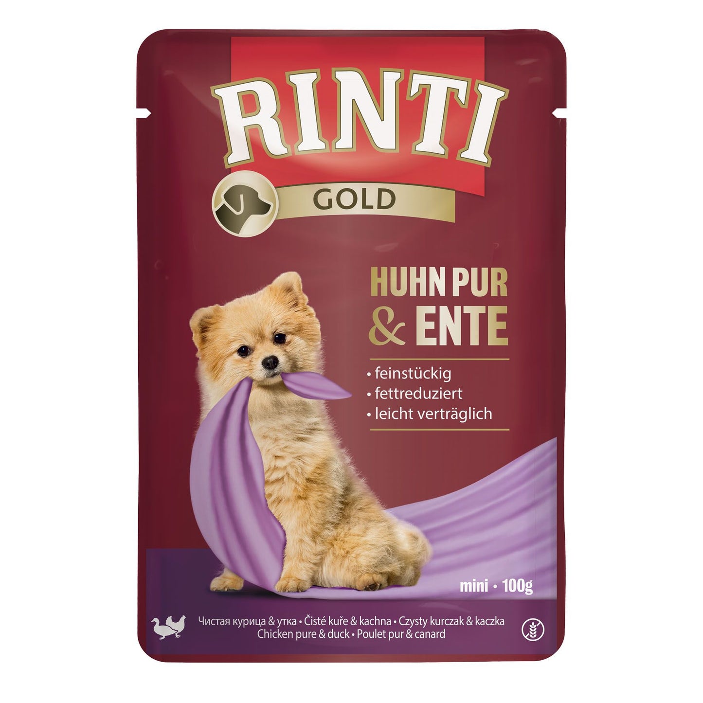 Rinti Gold Mini Huhn pur & Ente