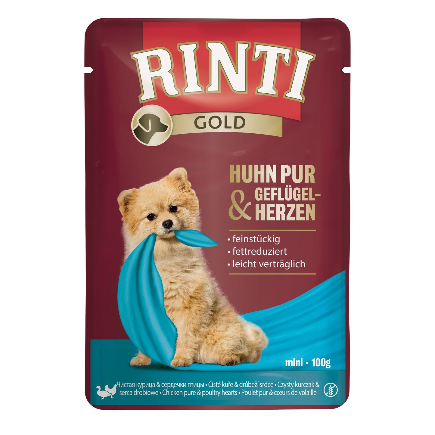 Rinti Gold Mini Huhn & Geflügelherz