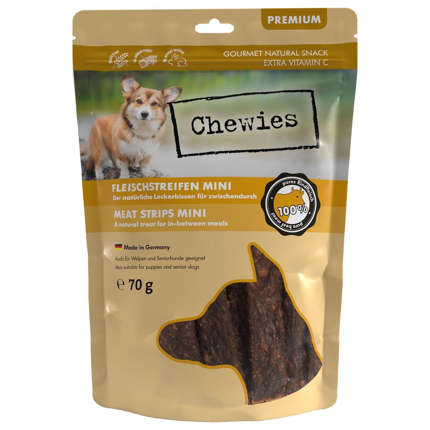 Chewies Fleischs. Mini Rind