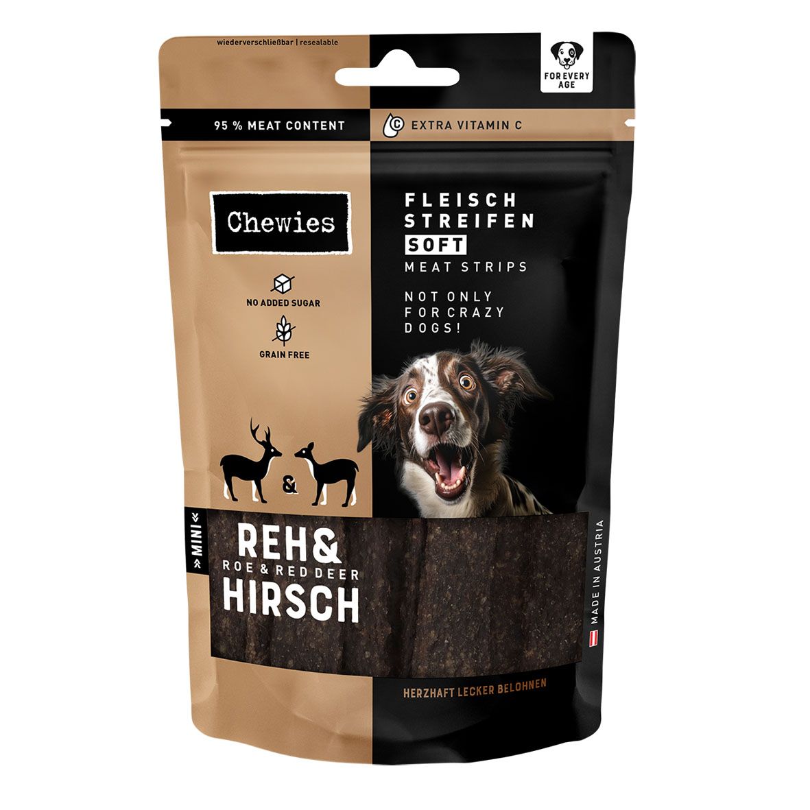 Chewies Fleisch SOFT Mini Reh & Hirsch