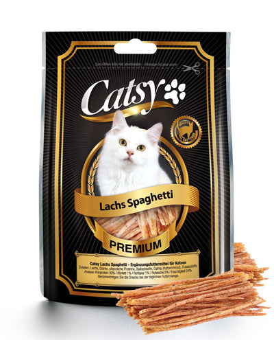Catsy Lachs Spaghetti