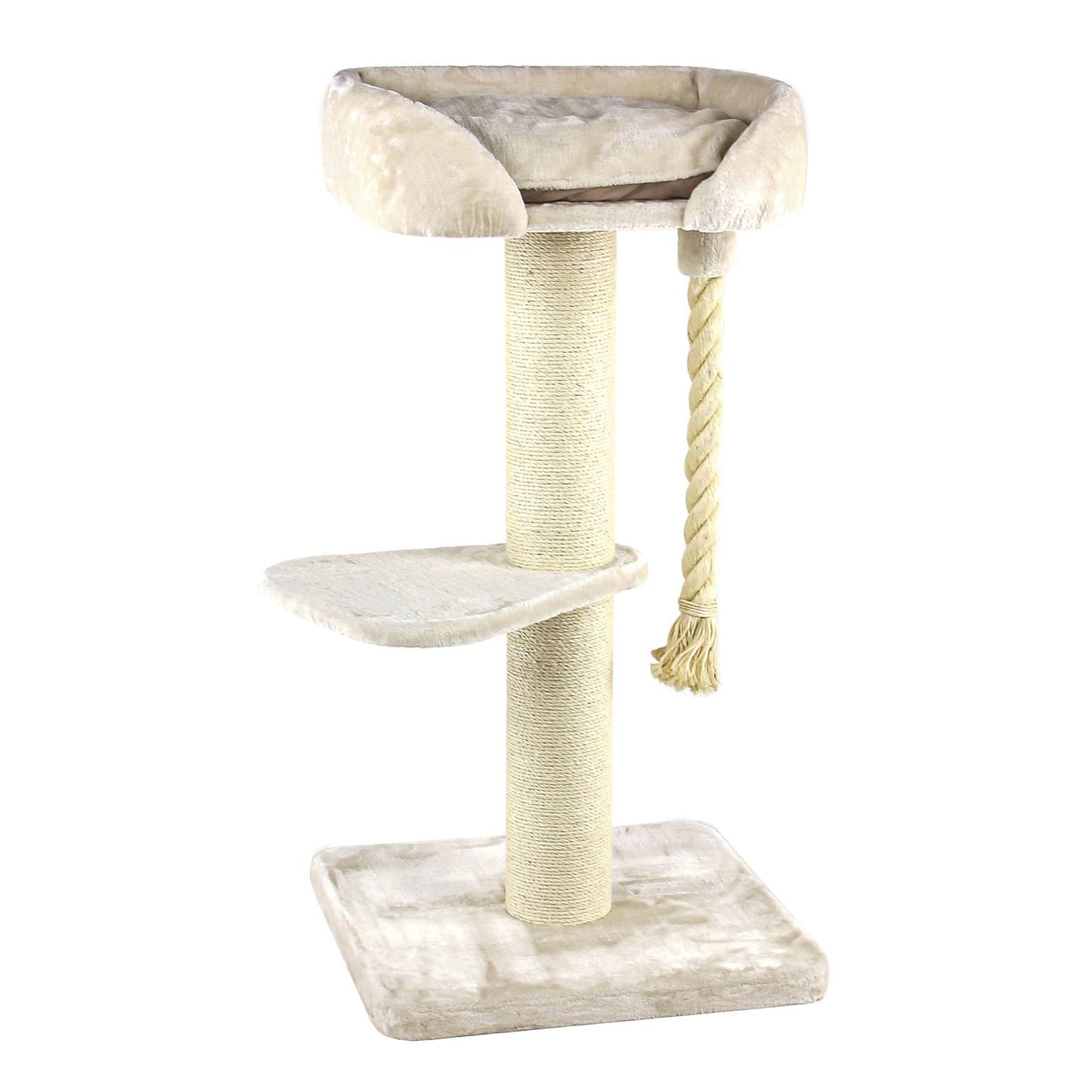 swisspet Kratzbaum Leo 60x60x120cm beige