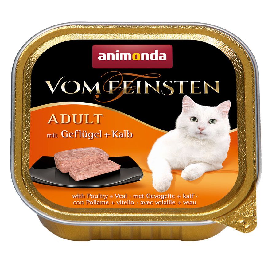 Vom Feinsten ADULT Geflügel + Kalb