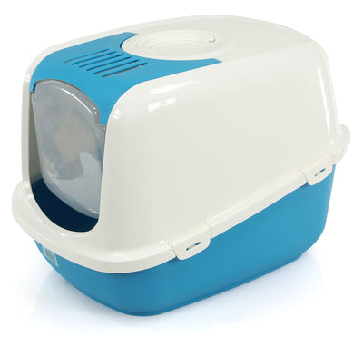 swisspet Katzenhaustoilette Lilo, blau