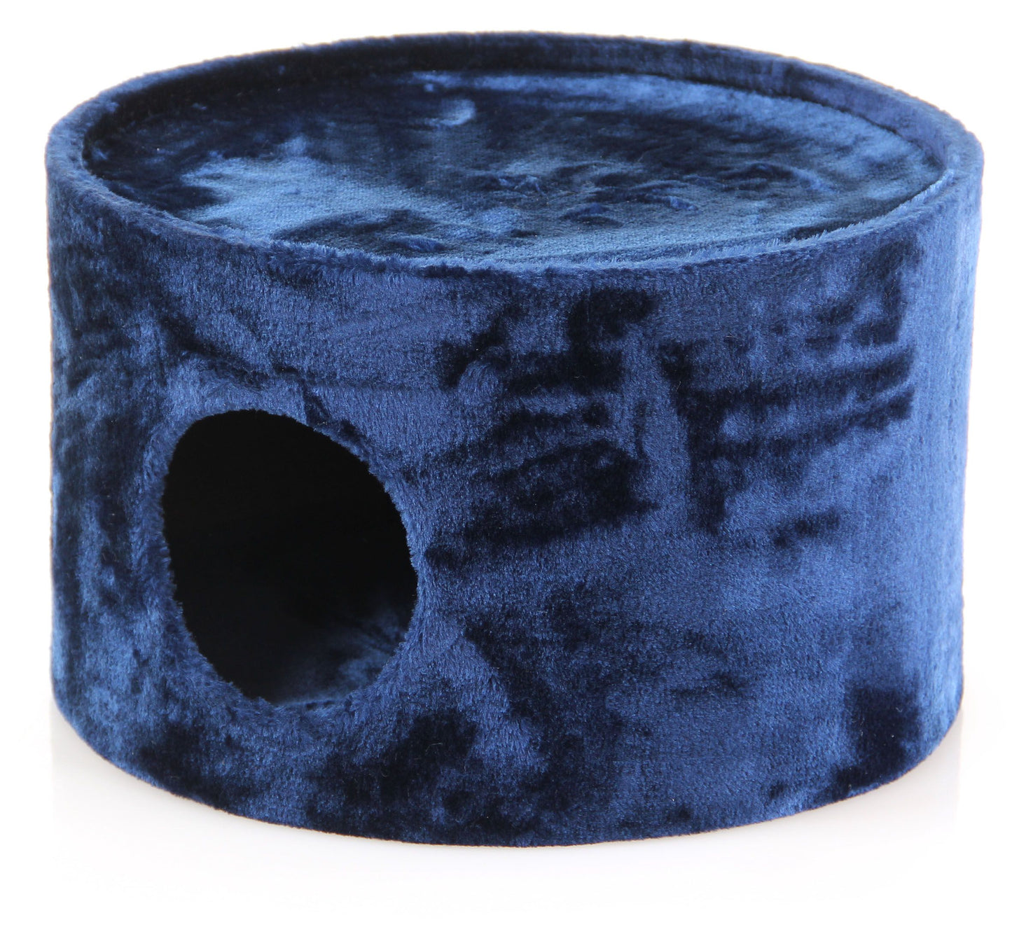 Höhle rund 1-Loch D=43cm L=26cm blau