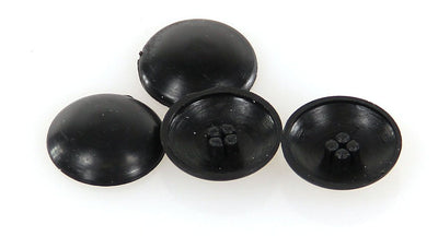 Plastikabdeckung schwarz 4 Stk für M10