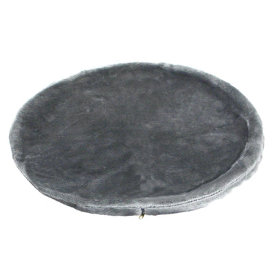 Überzug Schlafmulde, rund, D=40cm, grau