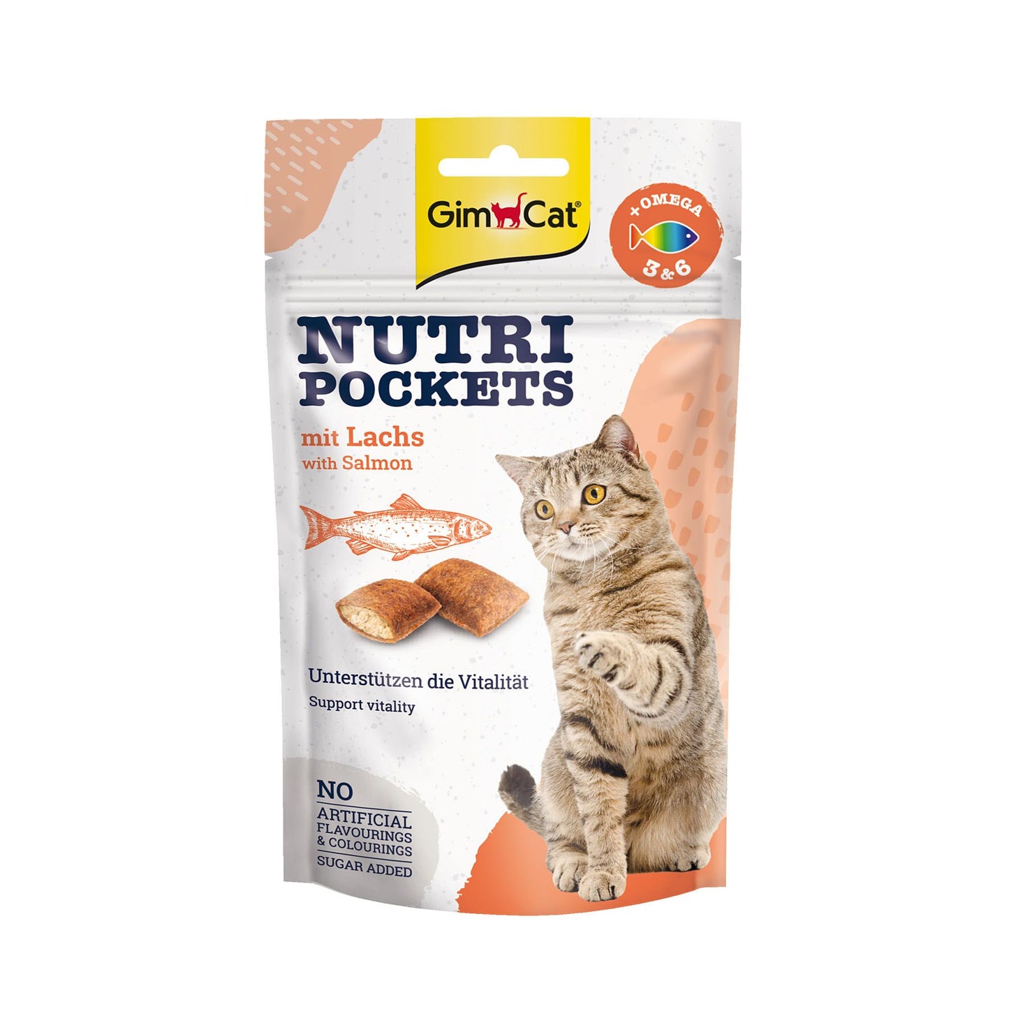 GimCat NutriPockets Lachs