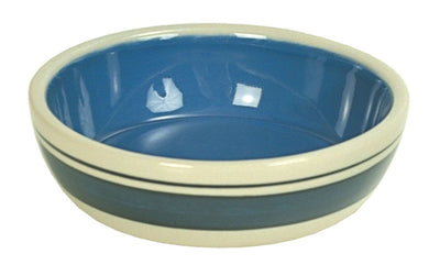 Katzennapf keramik, blau/grau, D=13.5cm